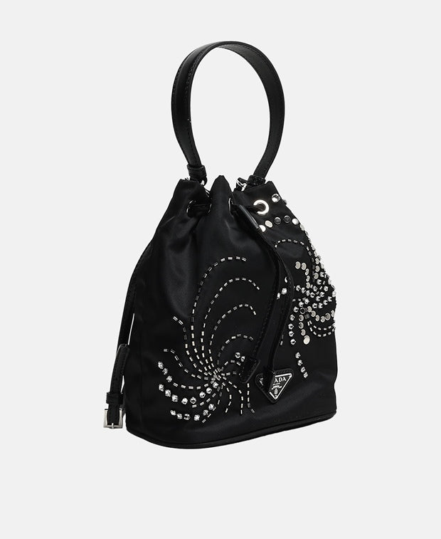 Prada Secchielo Bucket bag Black
