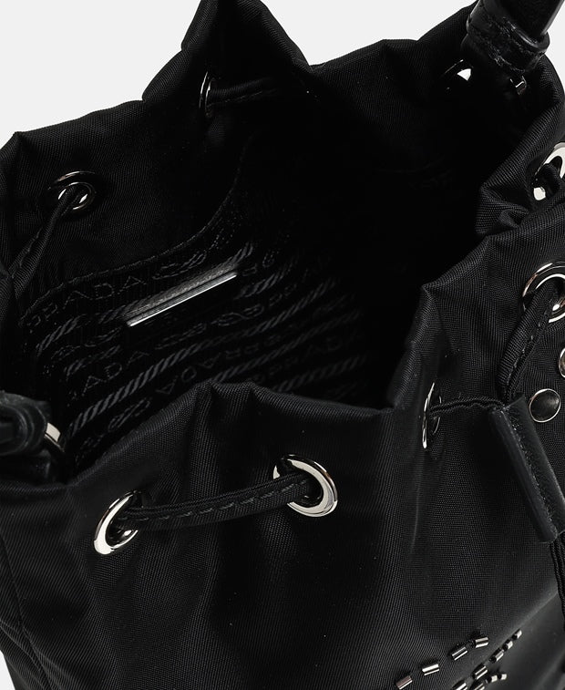 Prada Secchielo Bucket bag Black