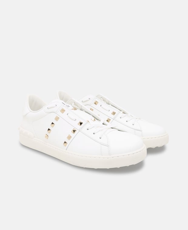 Valentino Garavani Rockstud Sneakers White