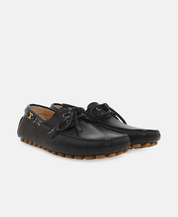 Valentino Garavani Driver Moccasins Black