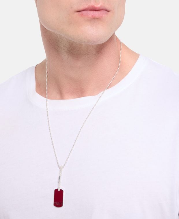 Gucci Necklace with pendant Dogtag