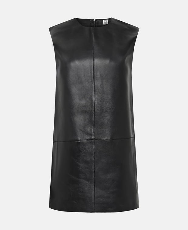Toteme Leather blouse Black