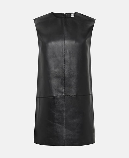 Toteme Leather blouse Black