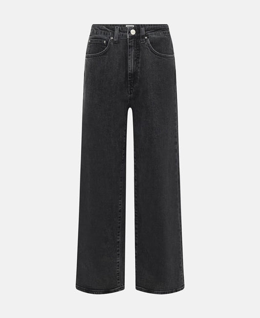 Toteme Flair Cropped jeans Anthracite