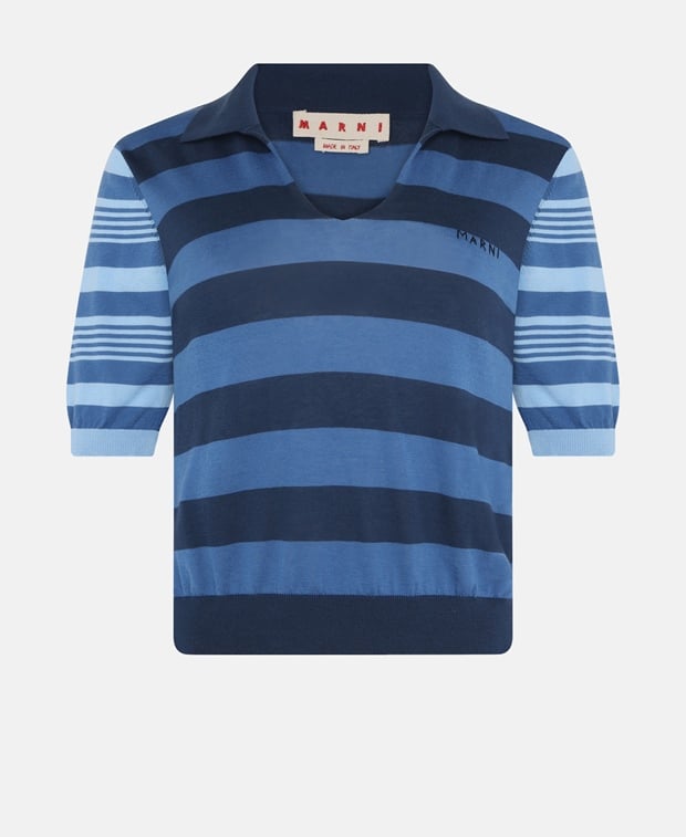 Marni Knitted polo shirt