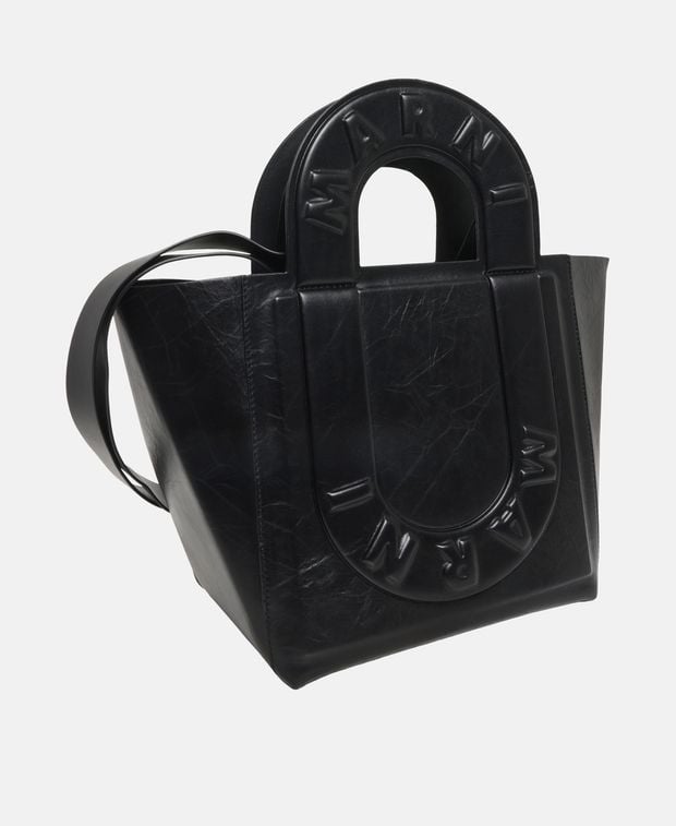 Marni Leather tote bag