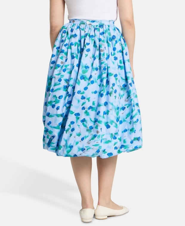 Marni Pleated skirt Blue