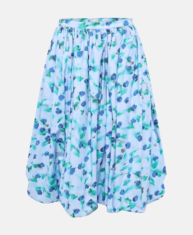 Marni Pleated skirt Blue