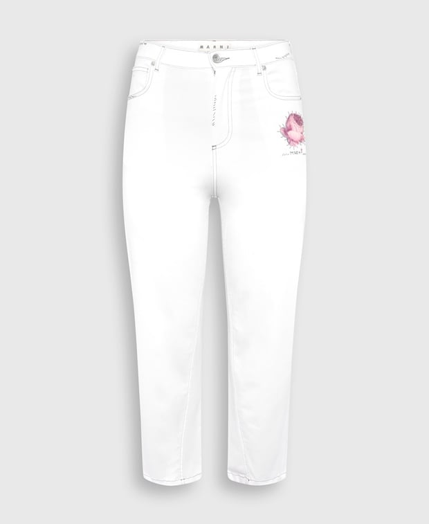 Marni Mom jeans White
