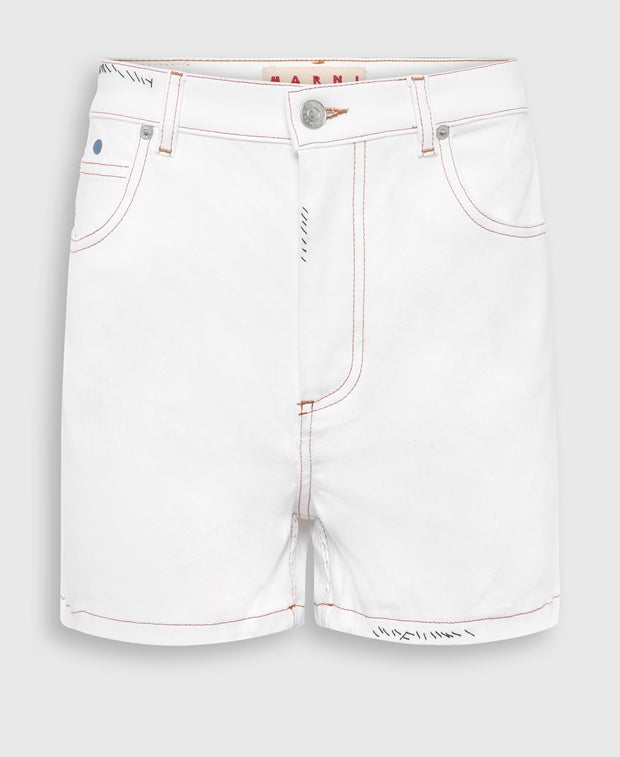 Marni Denim shorts White