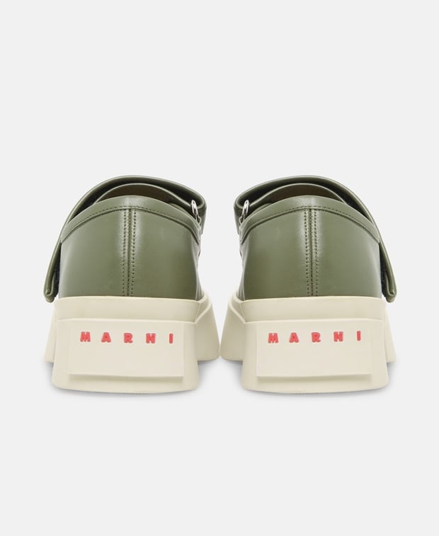 Marni Platform ballerinas Dark Green
