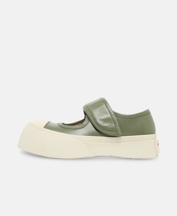 Marni Platform ballerinas Dark Green