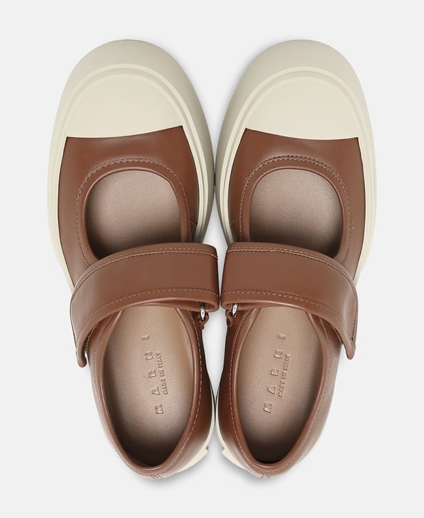 Marni Platform ballerinas Dark Brown