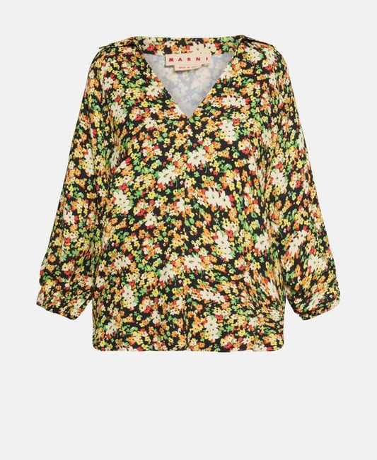 Marni Shirt blouse Lovers Prairie Sable
