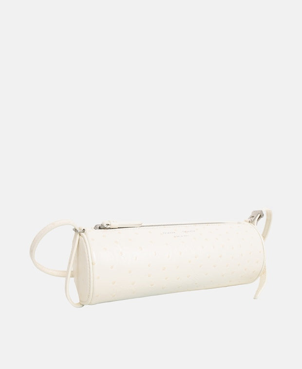 Proenza Schouler Silo Leather shoulder bag Ecru