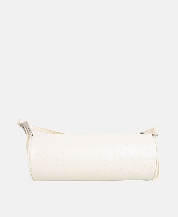 Proenza Schouler Silo Leather shoulder bag Ecru