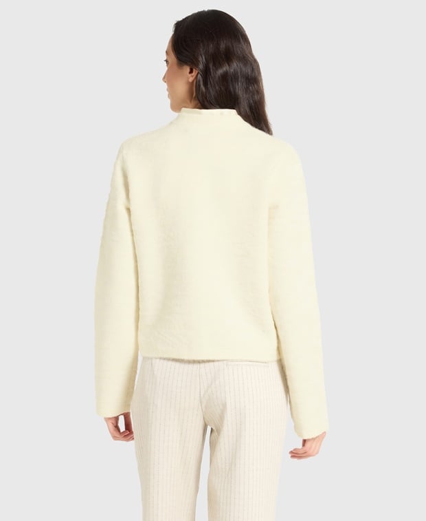 Proenza Schouler White Label Cardigan White Gold