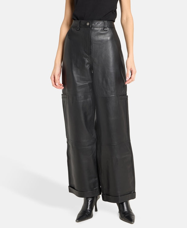 Proenza Schouler White Label Leather trousers