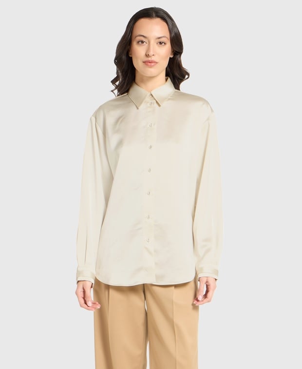 Proenza Schouler White Label Silk blouse Raven