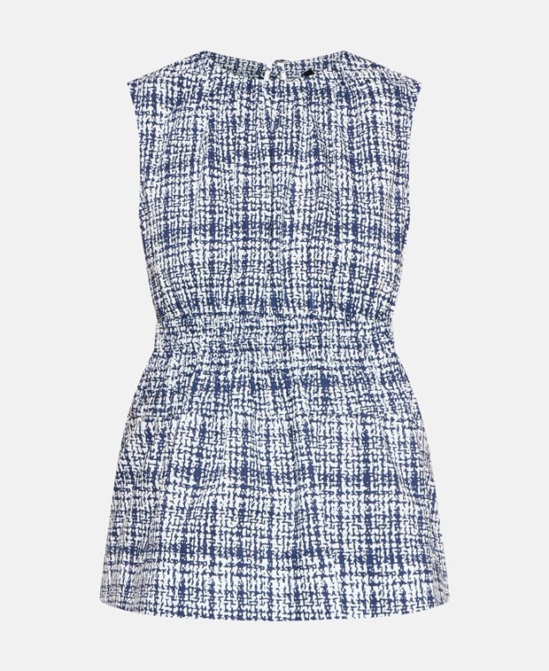 Proenza Schouler White Label Sleeveless blouse Midnight Blue