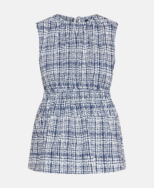 Proenza Schouler White Label Sleeveless blouse Midnight Blue