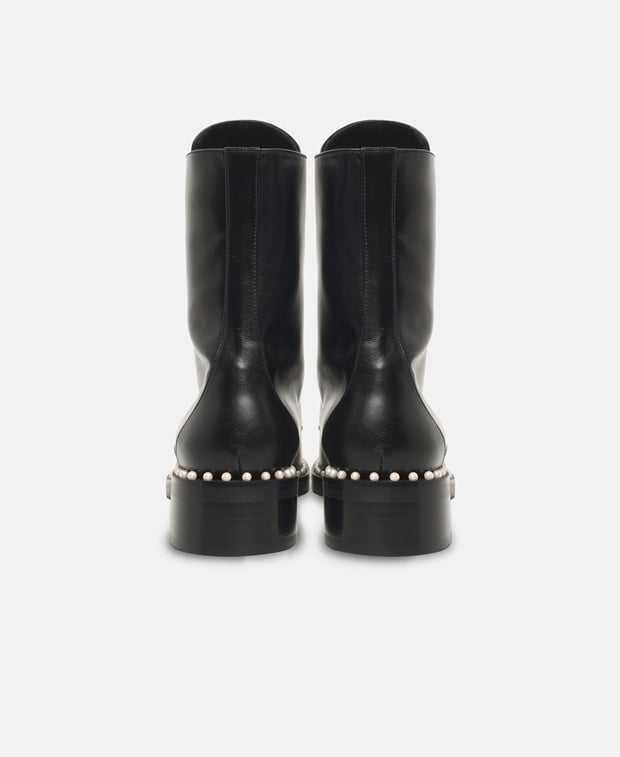 Stuart Weitzman Sondra Lace-up ankle boot Black