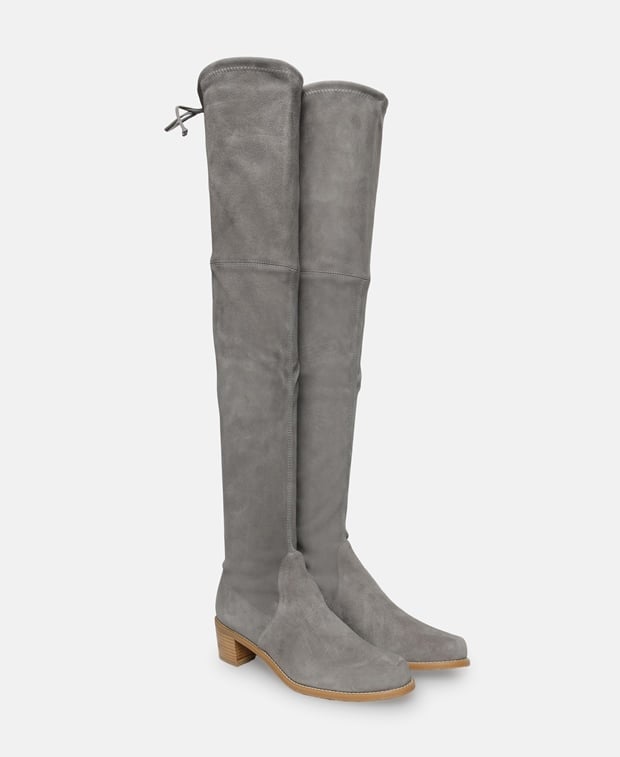 Stuart Weitzman Midland Over-the-knee boots Light Grey