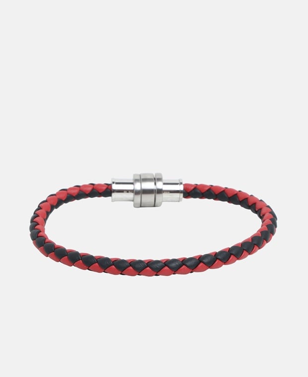 Montblanc Leather bracelet Red