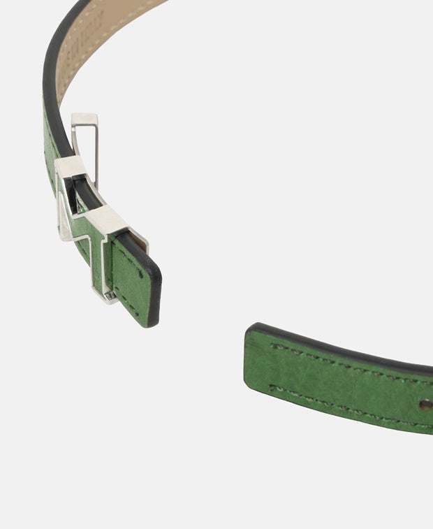 Montblanc Leather bracelet Green
