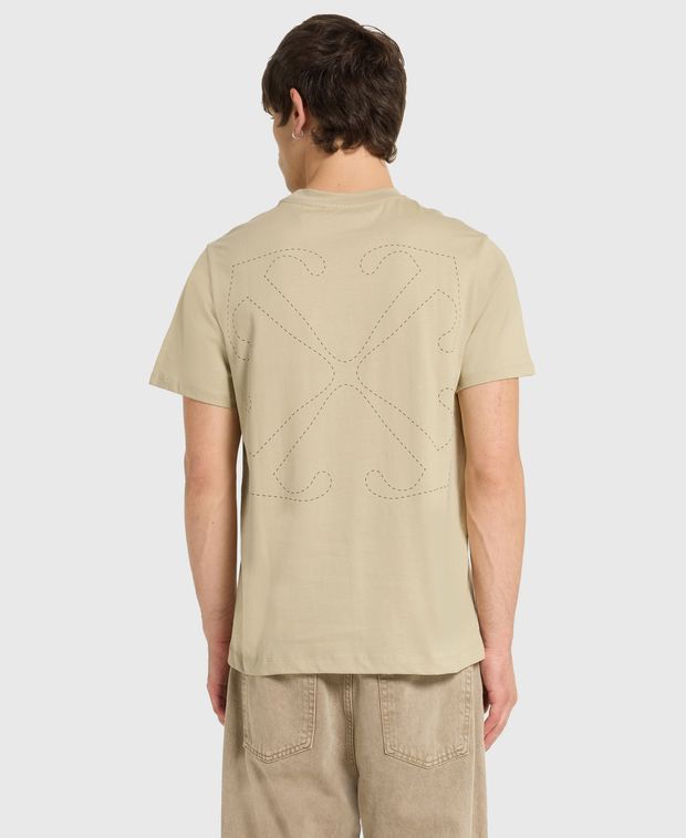 Off-White Crew neck t-shirt Stitch Arrow