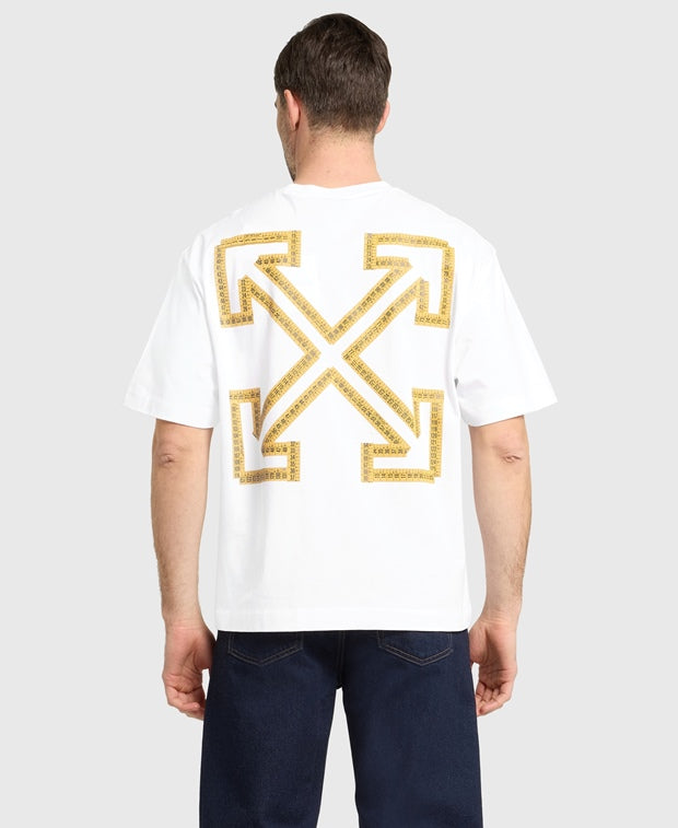 Off-White Crew neck t-shirt Tape Arrow