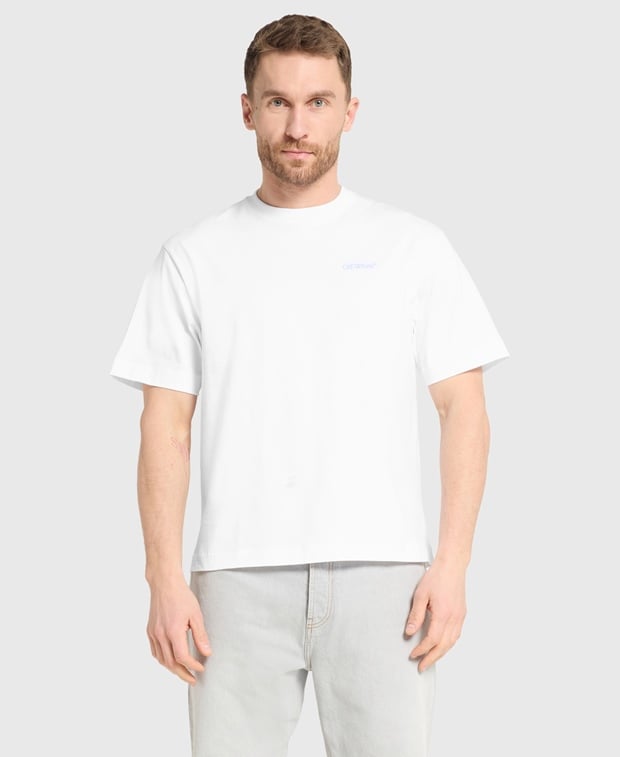 Off-White Crew neck t-shirt Barber Arrow