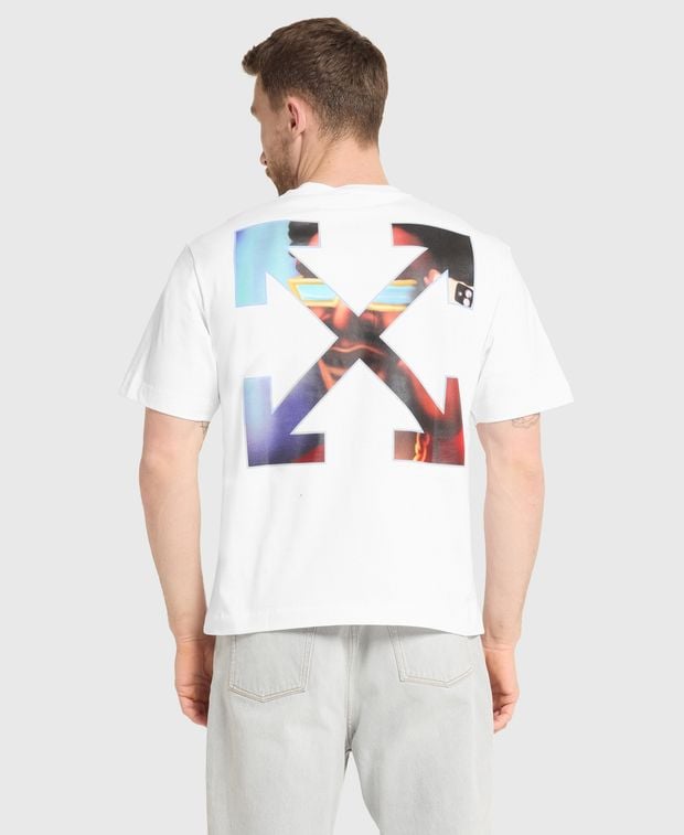 Off-White Crew neck t-shirt Barber Arrow