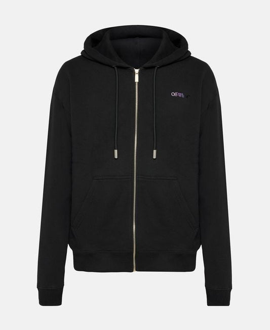 Off-White Hooded sweat jacket