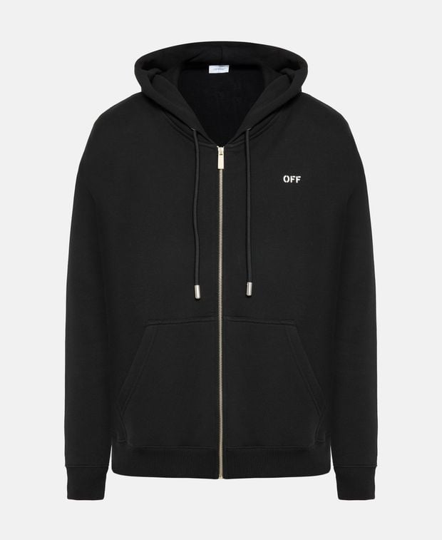 Off-White Hooded sweat jacket