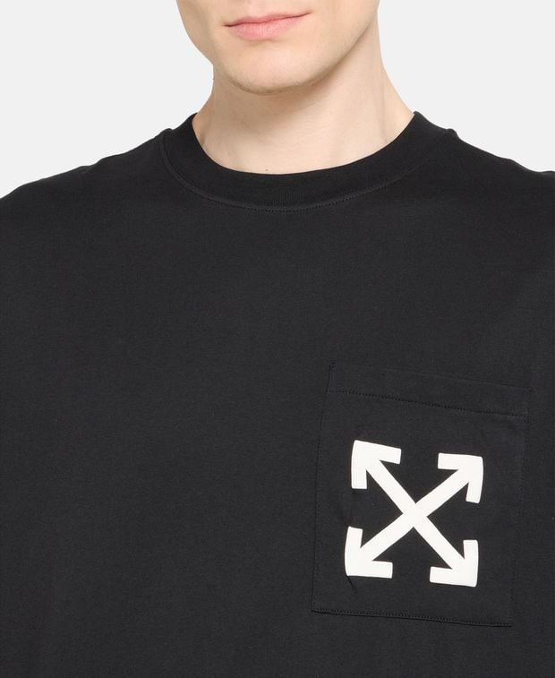 Off-White Crew neck t-shirt Arrow