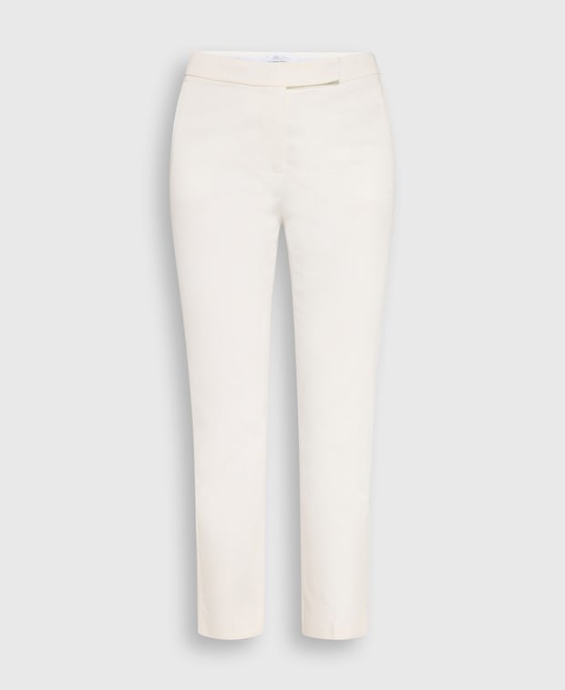 Max Mara Cropped trousers Okra