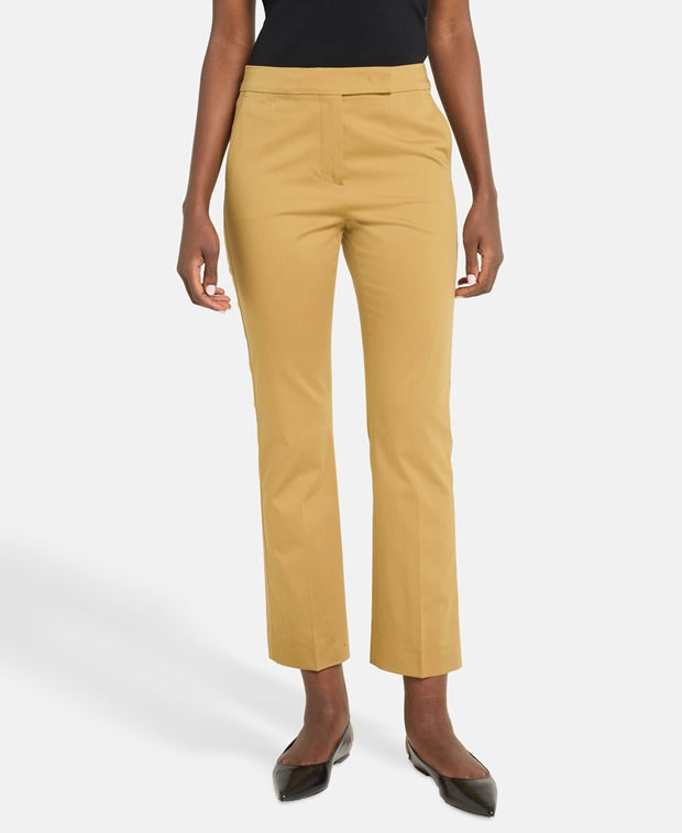Max Mara Cropped trousers Okra