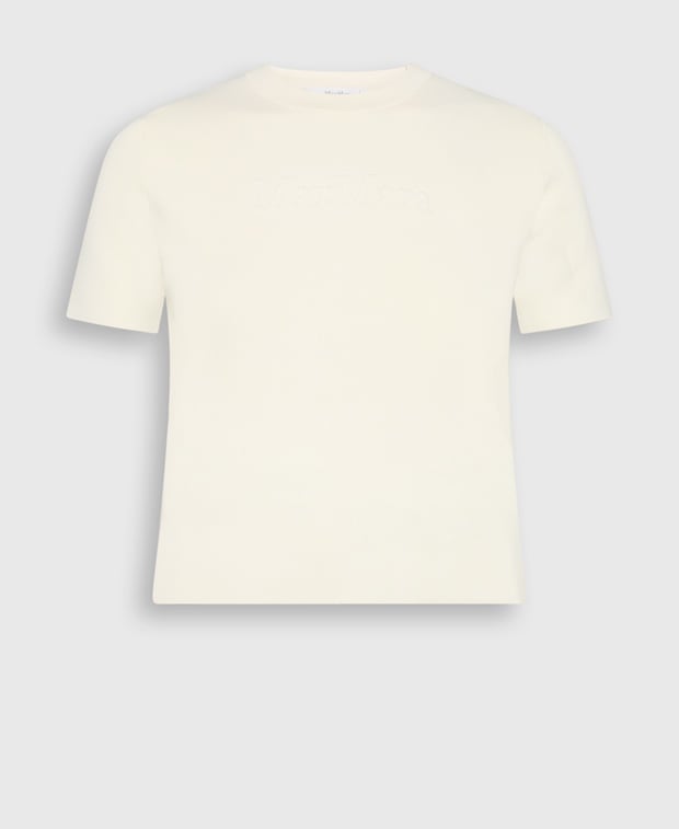 Max Mara Short-sleeved pullover Ecru