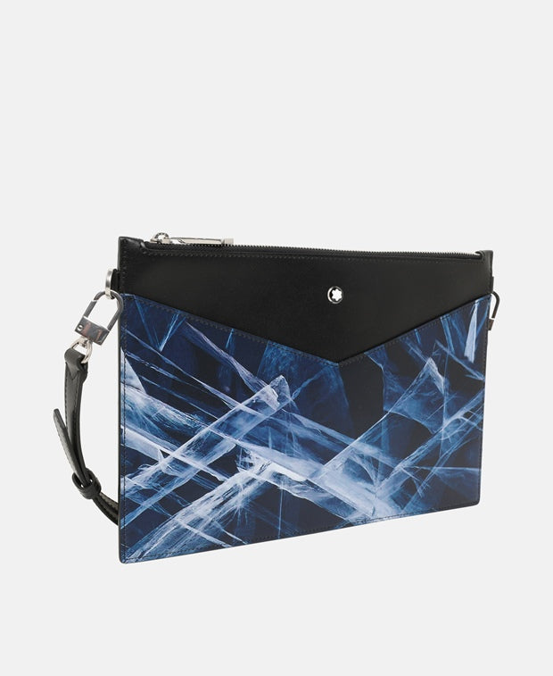 Montblanc Folio Leather clutch Black
