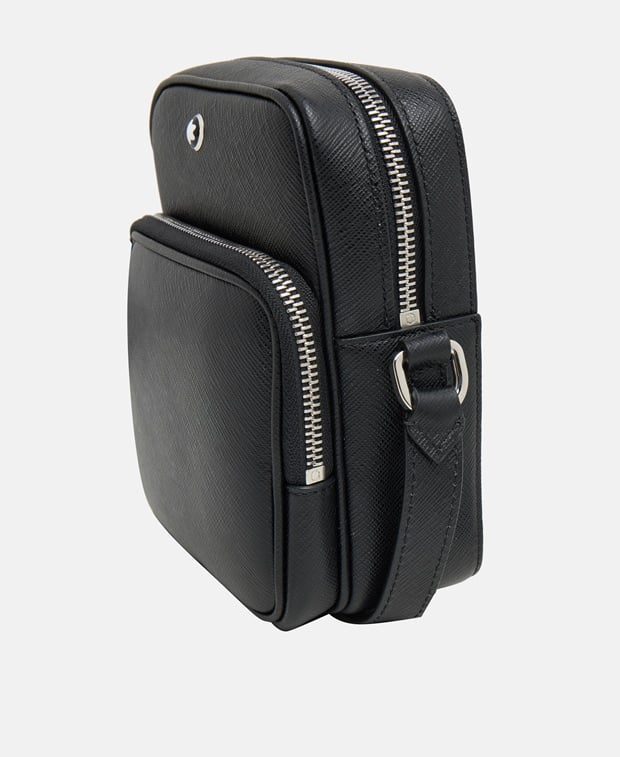Montblanc Sartorial Leather cross body bag Black