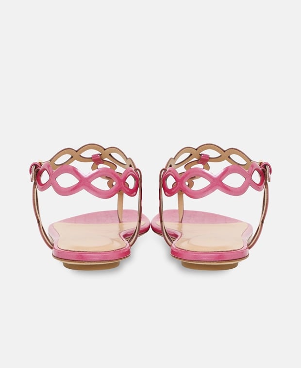 Sergio Rossi Mermaid 010 Sandals Fuchsia