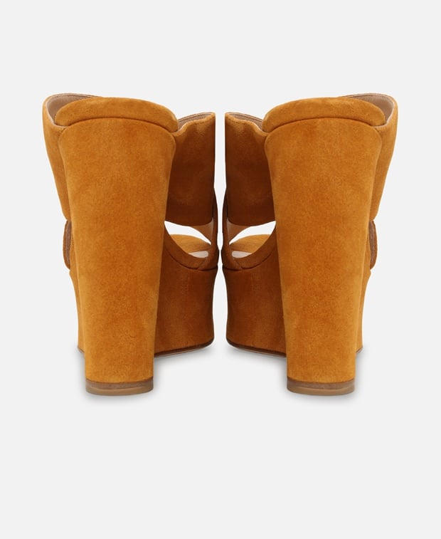 Sergio Rossi Alma Wedge sandals Yellow