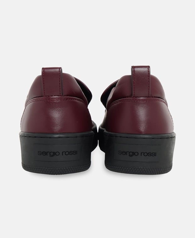 Sergio Rossi Slip-on sneakers Bordeaux