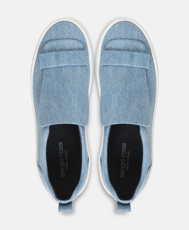 Sergio Rossi Sr1 Addict 005 Slip-on sneakers Blue