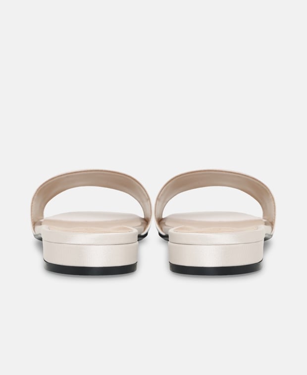 Sergio Rossi Gruppo B Mules Silver