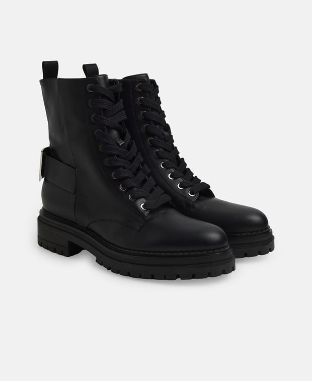 Sergio Rossi Lace-up ankle boot Biker