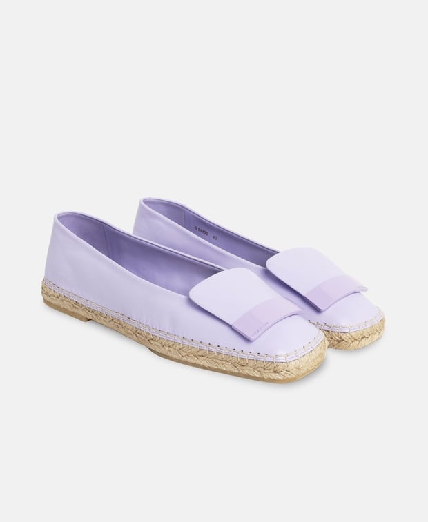 Sergio Rossi Gomma Espadrilles Mauve