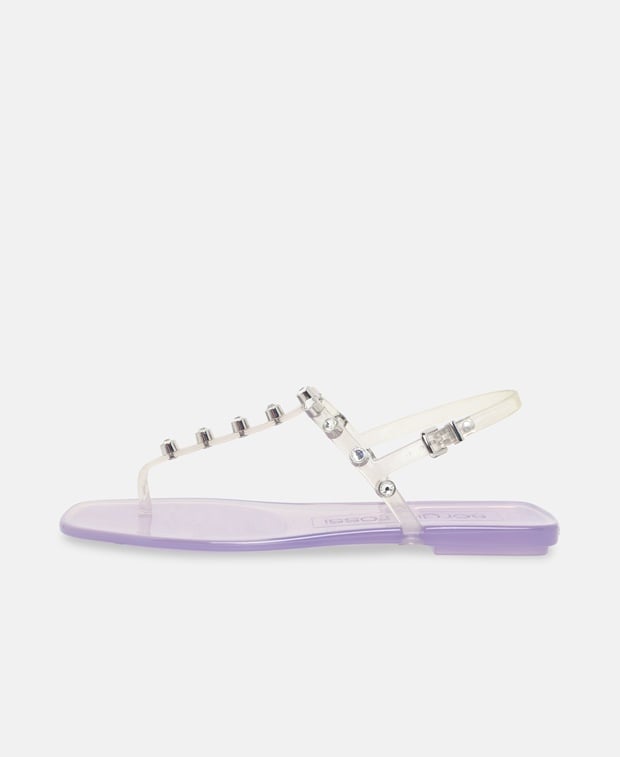 Sergio Rossi Sr Jelly 015 Ankle strap sandals Mauve