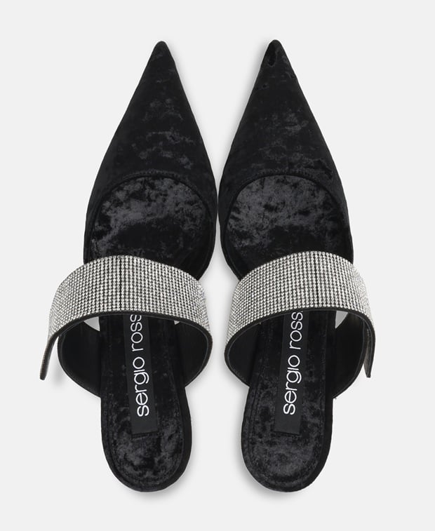 Sergio Rossi Sr Paris 060 Mules Black